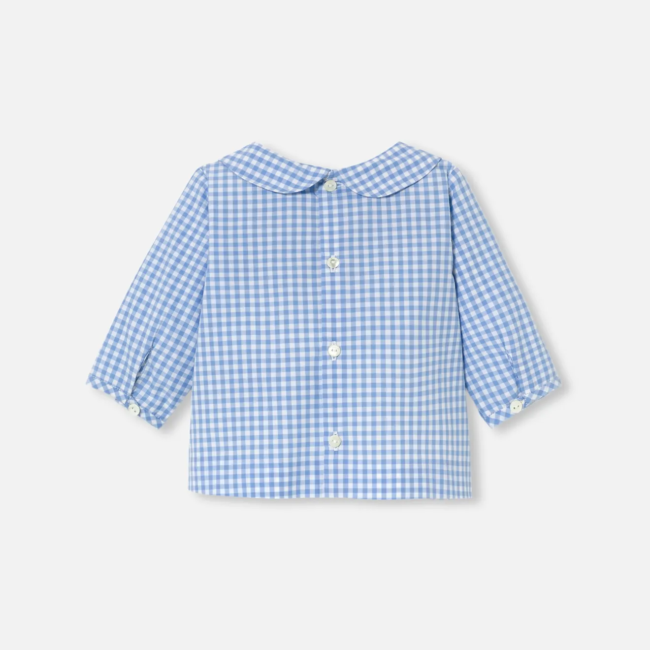 Blouse, Chemise Et T-Shirt-Jacadi Chemise bébé garçon en popeline - BLEU/BLANC