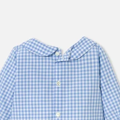 Blouse, Chemise Et T-Shirt-Jacadi Chemise bébé garçon en popeline - BLEU/BLANC