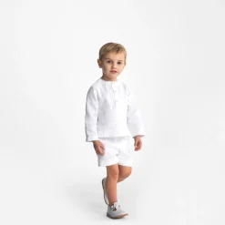 Chemise-Jacadi Chemise en lin bébé garçon - blanc BLANC JACADI