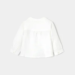 Chemise-Jacadi Chemise en lin bébé garçon - blanc BLANC JACADI