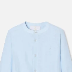 Chemise-Jacadi Chemise en lin enfant garçon - BLEU TOILE