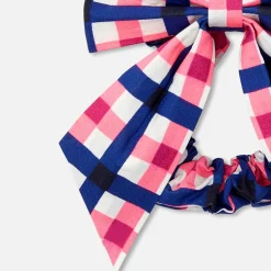 Accessoires-Jacadi Chouchou enfant fille en vichy - lore MULTICO