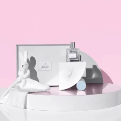 Eaux Parfumées|Parfums Et Soins-Jacadi Coffret bébé doudou et Eau de senteur 100 ml BLANC/GRIS