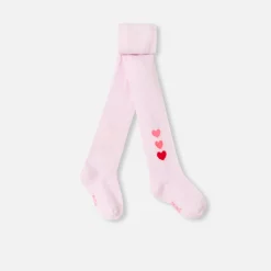 Accessoires-Jacadi Collants bébé fille - ROSE/ROUGE