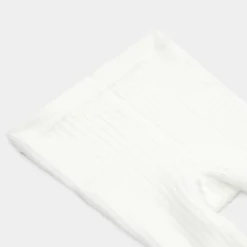 Accessoires-Jacadi Collants côtelés bébé - blanc doux BLANC DOUX JACADI