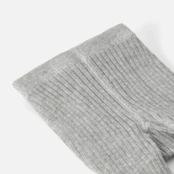 Accessoires-Jacadi Collants côtelés bébé - gris chine clair GRIS CHINE CLAIR JACADI