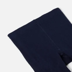 Accessoires-Jacadi Collants unis enfant fille - marine MARINE JACADI