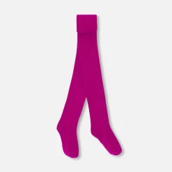 Accessoires-Jacadi Collants unis enfant fille - FUSCHIA FONCE