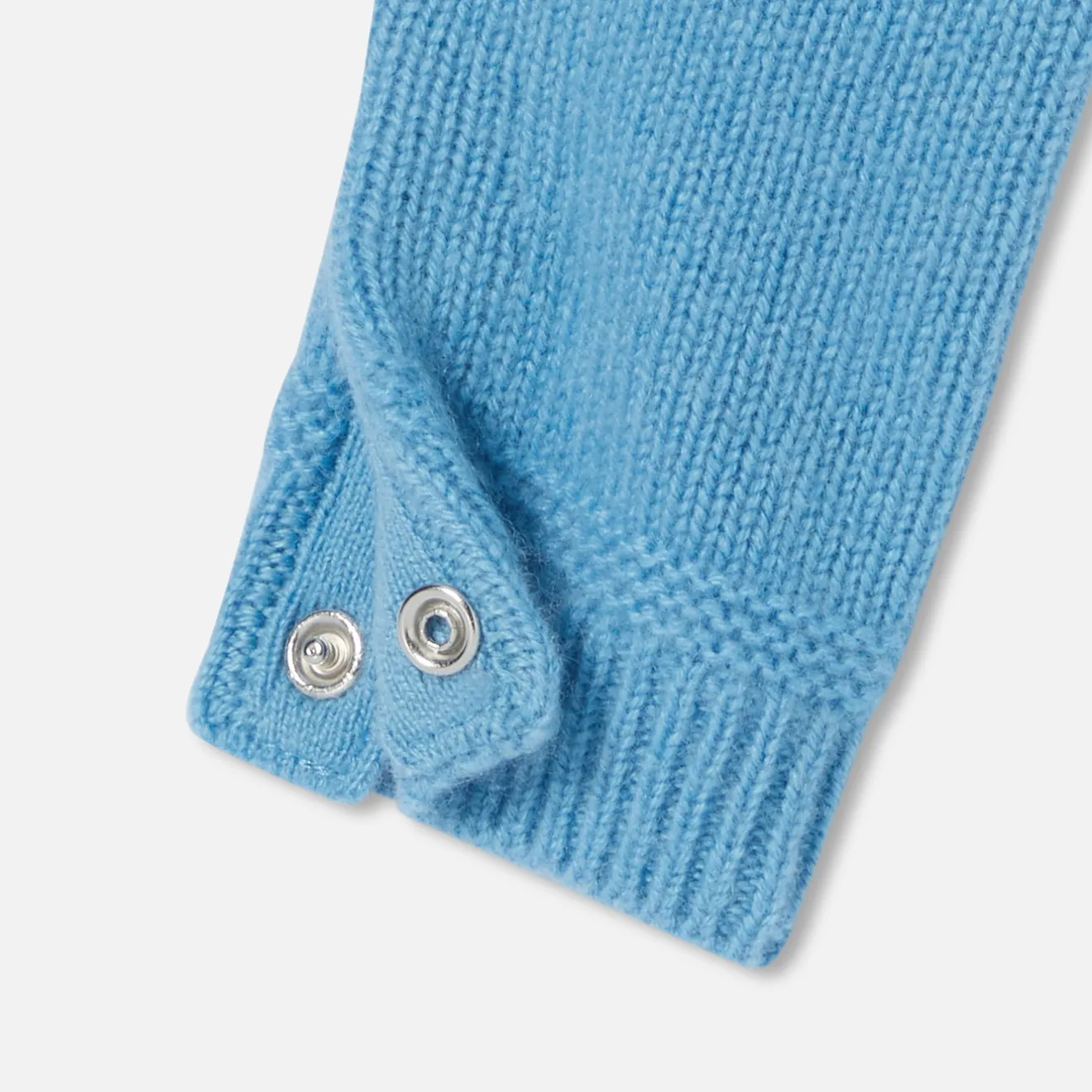 Combinaison, Barboteuse Et Ensemble-Jacadi Combinaison bébé en cachemire - BLEU DE PRUSSE