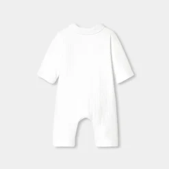 Combinaison, Barboteuse Et Ensemble-Jacadi Combinaison bébé en jersey quilté - blanc BLANC JACADI