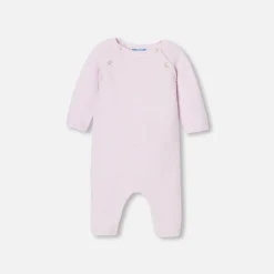 Combinaison, Barboteuse Et Ensemble-Jacadi Combinaison bébé fille - rose pale ROSE PALE JACADI