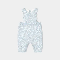 Combinaison, Barboteuse Et Ensemble-Jacadi Combinaison bébé fille en tissu Liberty - lore MULTICO