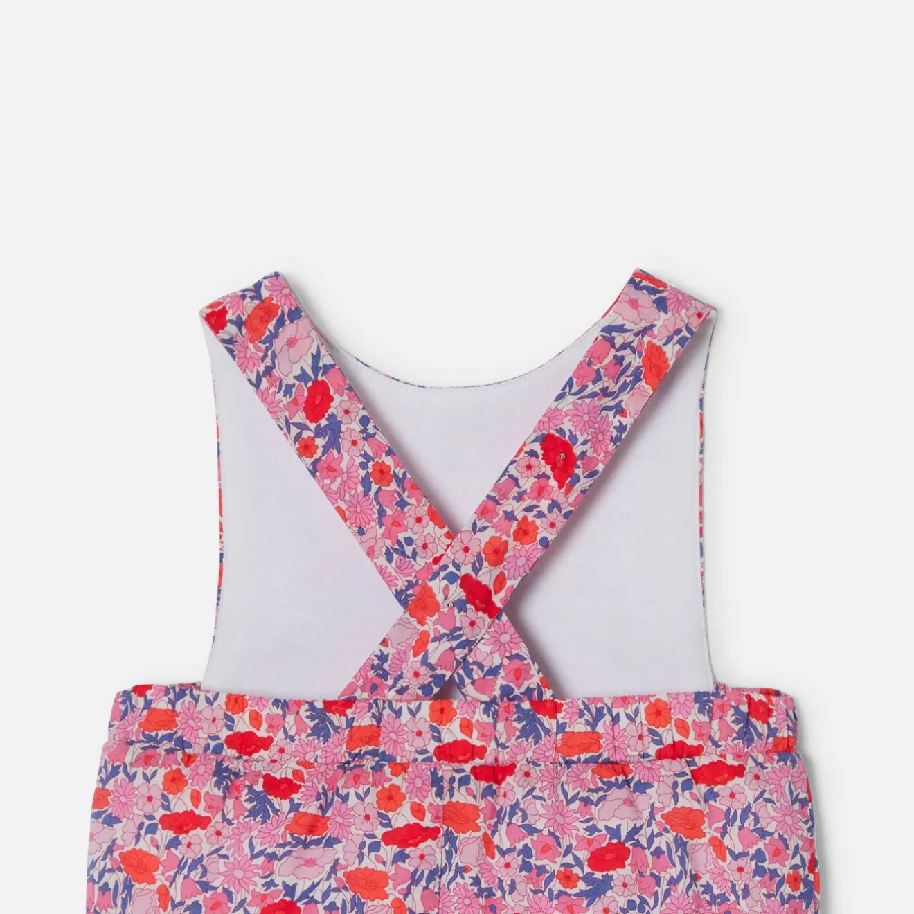 Combinaison, Barboteuse Et Ensemble-Jacadi Combinaison bébé fille en Tissu Liberty - lore ROSE/MULTICO