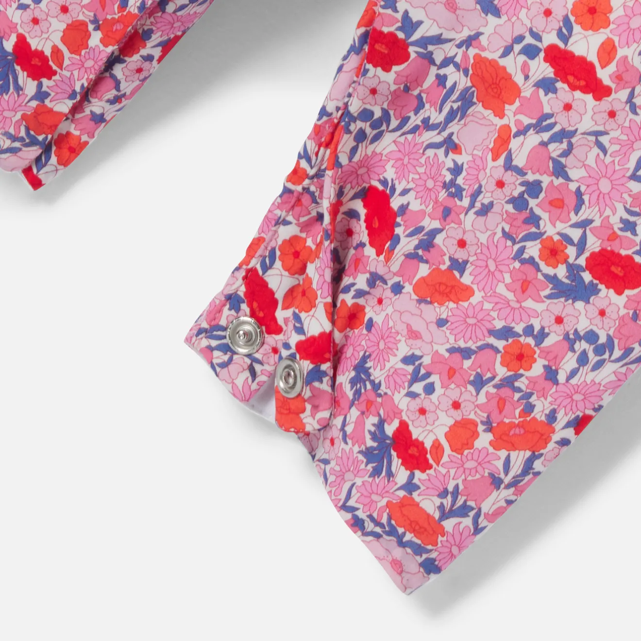 Combinaison, Barboteuse Et Ensemble-Jacadi Combinaison bébé fille en Tissu Liberty - lore ROSE/MULTICO