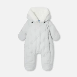 Manteaux, Vestes Et Combi Pilote|Manteaux, Vestes Et Combi Pilote-Jacadi Combinaison pilote bébé - GRIS GIVRE