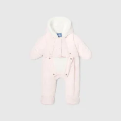 Manteaux, Vestes Et Combi Pilote|Manteau Et Combi-Pilote-Jacadi Combinaison pilote bébé fille - rose pale ROSE PALE JACADI