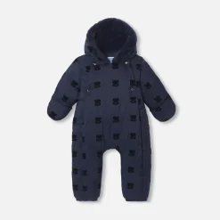 Manteaux, Vestes Et Combi Pilote|Manteau Et Combi-Pilote-Jacadi Combi-pilote en nylon bébé fille - marine MARINE JACADI