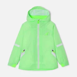 Manteau, Doudoune Et Veste|Manteau, Doudoune Et Veste-Jacadi Coupe-vent enfant - BLANC/VERT