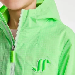 Manteau, Doudoune Et Veste|Manteau, Doudoune Et Veste-Jacadi Coupe-vent enfant - BLANC/VERT