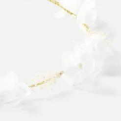 Accessoires-Jacadi Couronne de fleurs bébé fille - blanc BLANC JACADI