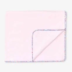 Gigoteuse, Couverture|Gigoteuses Et Couvertures-Jacadi Couverture double épaisseur en polaire - lore ROSE/MULTICO