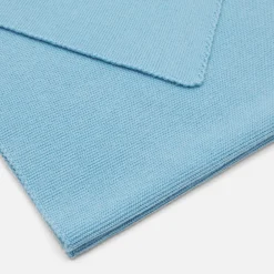 Gigoteuse, Couverture|Gigoteuses Et Couvertures-Jacadi Couverture en point mousse - BLEU DEAU