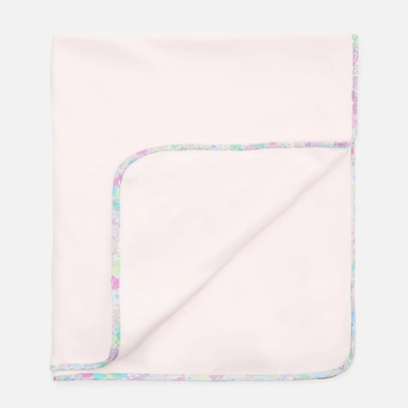 Gigoteuse, Couverture|Gigoteuses Et Couvertures-Jacadi Couverture en polaire et tissu Liberty bébé fille - lore ROSE/MULTICO