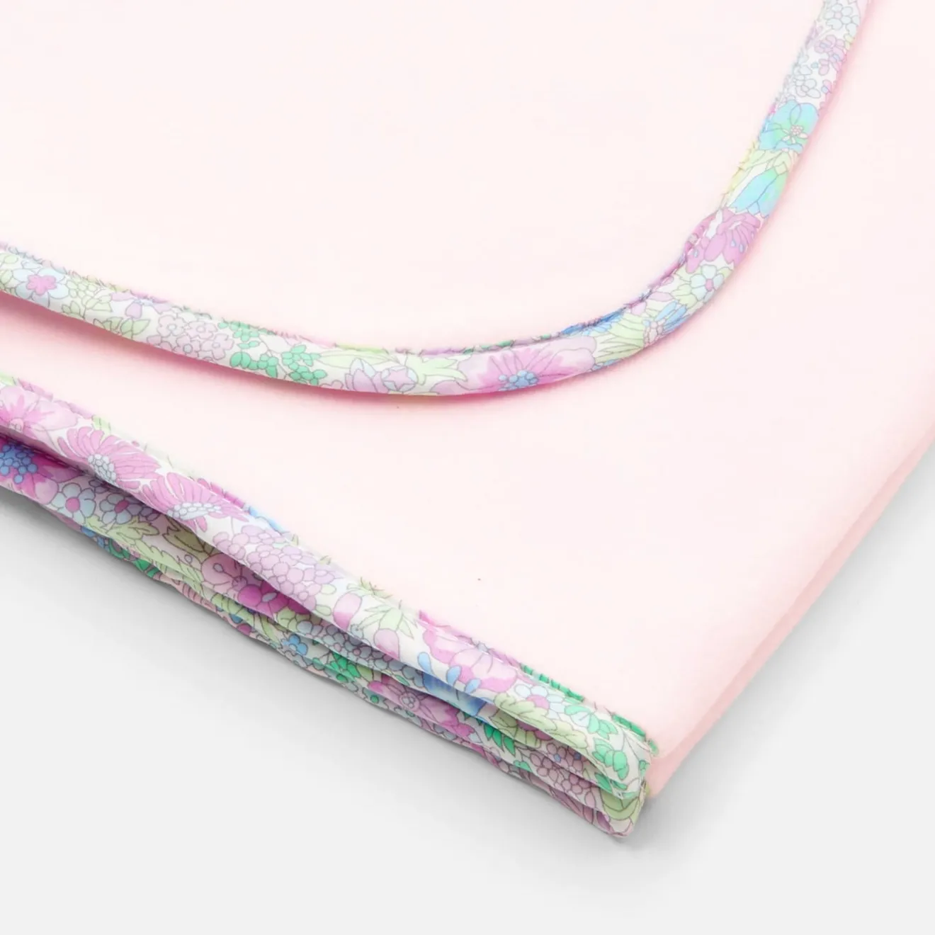 Gigoteuse, Couverture|Gigoteuses Et Couvertures-Jacadi Couverture en polaire et tissu Liberty bébé fille - lore ROSE/MULTICO