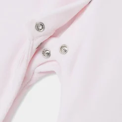 Pyjama|Pyjama-Jacadi Dors-bien bébé fille en velours - rose pale ROSE PALE JACADI