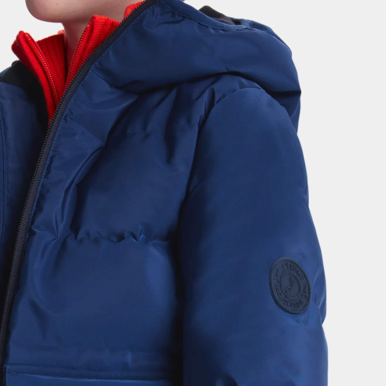 Manteau, Doudoune Et Veste-Jacadi Doudoune à capuche enfant garçon - BLEU MARNE