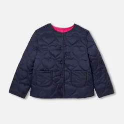 Manteau, Doudoune Et Veste-Jacadi Doudoune légère enfant fille - MARINE/ROSE