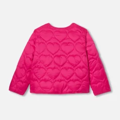Manteau, Doudoune Et Veste-Jacadi Doudoune légère enfant fille - MARINE/ROSE