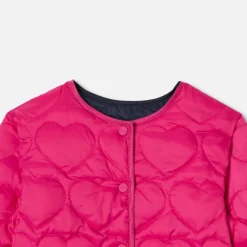 Manteau, Doudoune Et Veste-Jacadi Doudoune légère enfant fille - MARINE/ROSE