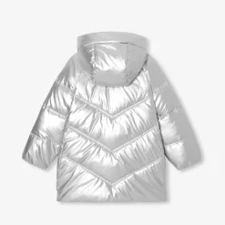 Manteau, Doudoune Et Veste-Jacadi Doudoune longue enfant fille - ARGENT