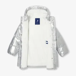 Manteau, Doudoune Et Veste-Jacadi Doudoune longue enfant fille - ARGENT