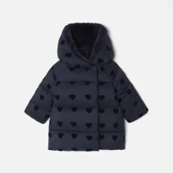 Manteaux, Vestes Et Combi Pilote-Jacadi Doudoune mi-longue bébé fille - marine MARINE JACADI