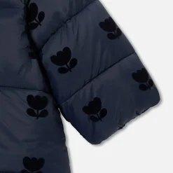 Manteaux, Vestes Et Combi Pilote-Jacadi Doudoune mi-longue bébé fille - marine MARINE JACADI