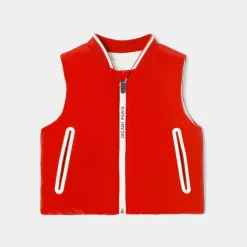 Manteaux, Vestes Et Combi Pilote-Jacadi Doudoune sans manches bébé garçon - ROUGE/BEIGE