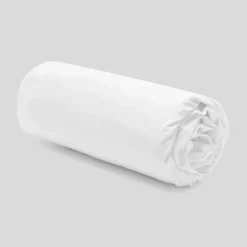 Gigoteuse, Couverture|Gigoteuses Et Couvertures-Jacadi Drap housse 60 x 120 BLANC JACADI