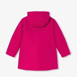 Manteau, Doudoune Et Veste-Jacadi Duffle-coat enfant fille en laine - ROSE GRENADINE