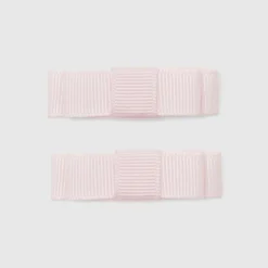 Accessoires-Jacadi Duo de barrettes bébé fille - rose pale ROSE PALE JACADI