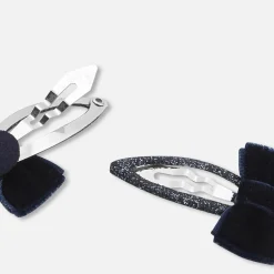 Accessoires-Jacadi Duo de barrettes bébé fille - marine MARINE JACADI