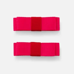 Accessoires-Jacadi Duo de barrettes bébé fille - ROSE/ROUGE