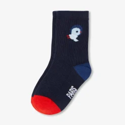 Accessoires-Jacadi Duo de chaussettes bébé garçon - lore MULTICO