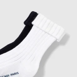 Accessoires-Jacadi Duo de chaussettes bébé garçon - lore MULTICO