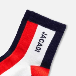 Accessoires-Jacadi Duo de chaussettes bébé garçon - lore MULTICO