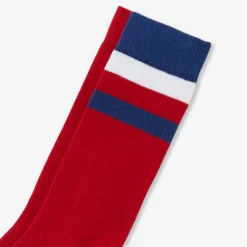 Accessoires-Jacadi Duo de chaussettes hautes enfant garçon - lore MULTICO