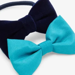 Accessoires-Jacadi Duo d'élastiques enfant fille - lore MARINE/MULTICO