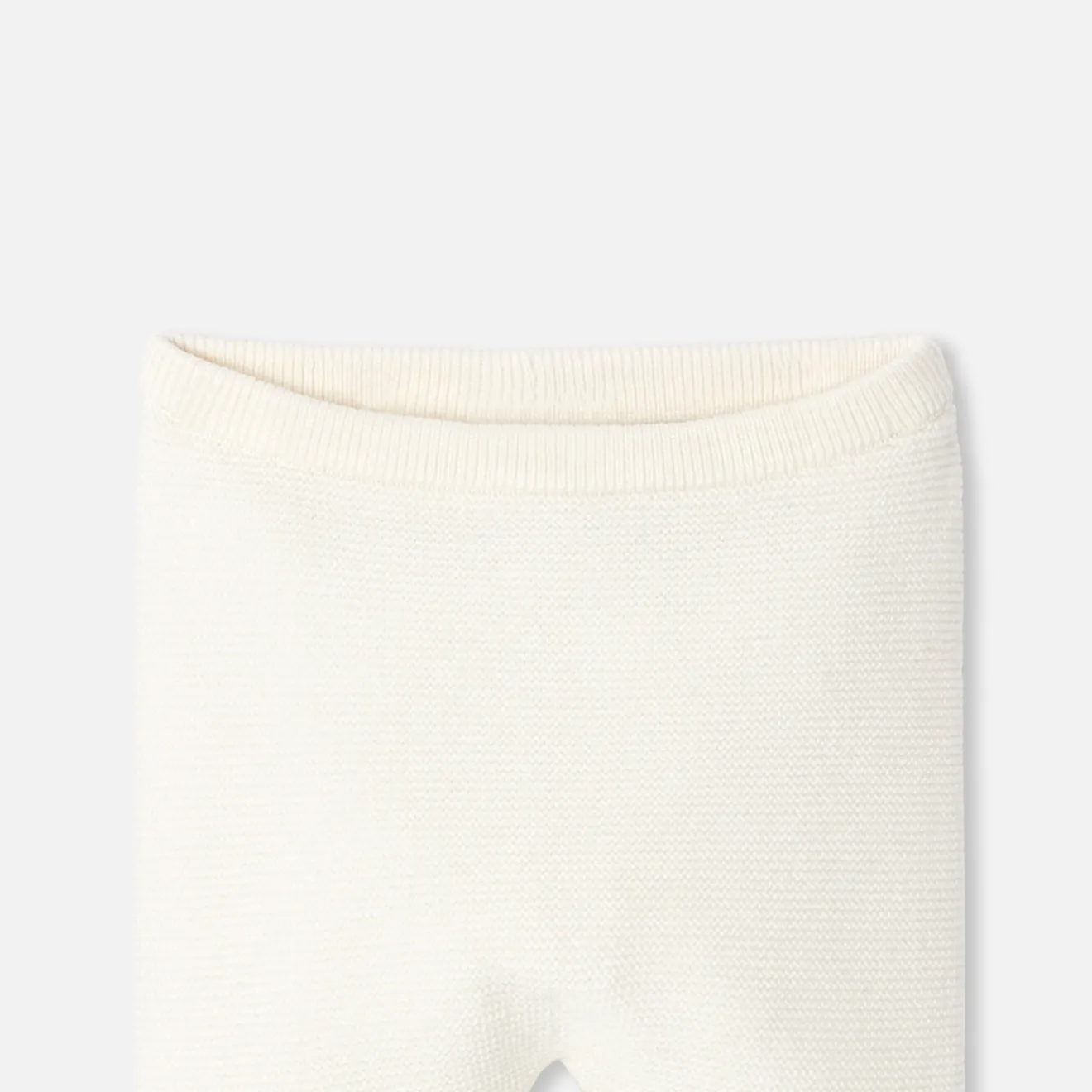 Combinaison, Barboteuse Et Ensemble-Jacadi Ensemble bébé en laine point mousse - blanc doux BLANC DOUX JACADI