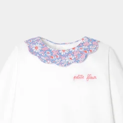 Combinaison, Barboteuse Et Ensemble-Jacadi Ensemble bébé fille en double jersey - blanc BLANC JACADI